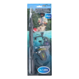 Canne à pêche Accessoires Télescopique Fibre de Verre 1,6 m (10 Pièces) 48,99 €