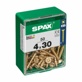 Boîte à vis SPAX Vis à bois Tête plate (4 x 30 mm) (4,0 x 30 mm) 15,99 €