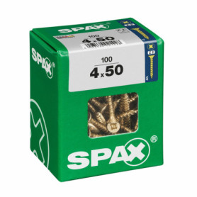 Boîte à vis SPAX Vis à bois Tête plate (4 x 50 mm) (4,0 x 50 mm) 19,99 €