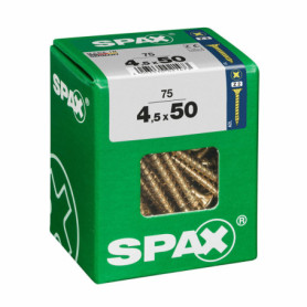 Boîte à vis SPAX Vis à bois Tête plate (4,5 x 50 mm) 18,99 €