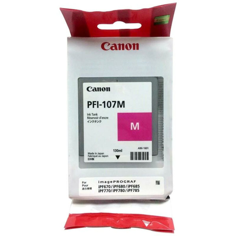 Canon PFI-107M cartouche d'encre 1 pièce(s) Original Magenta