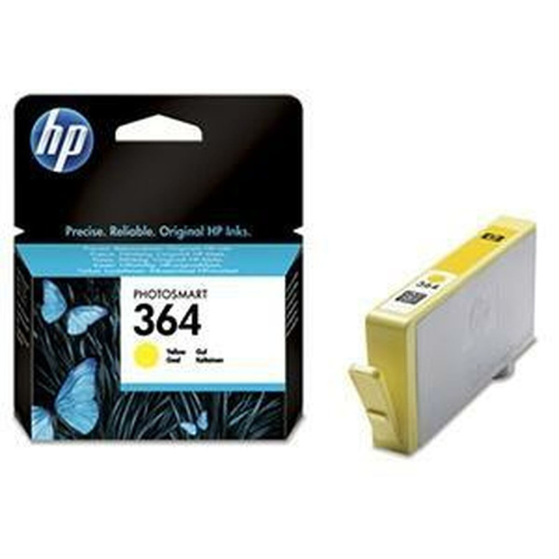 HP 364 cartouche d'encre jaune authentique