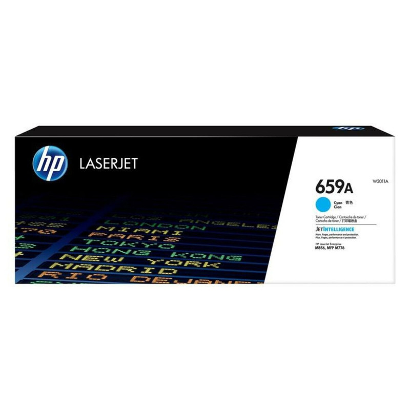 HP LaserJet Toner cyan 659A authentique