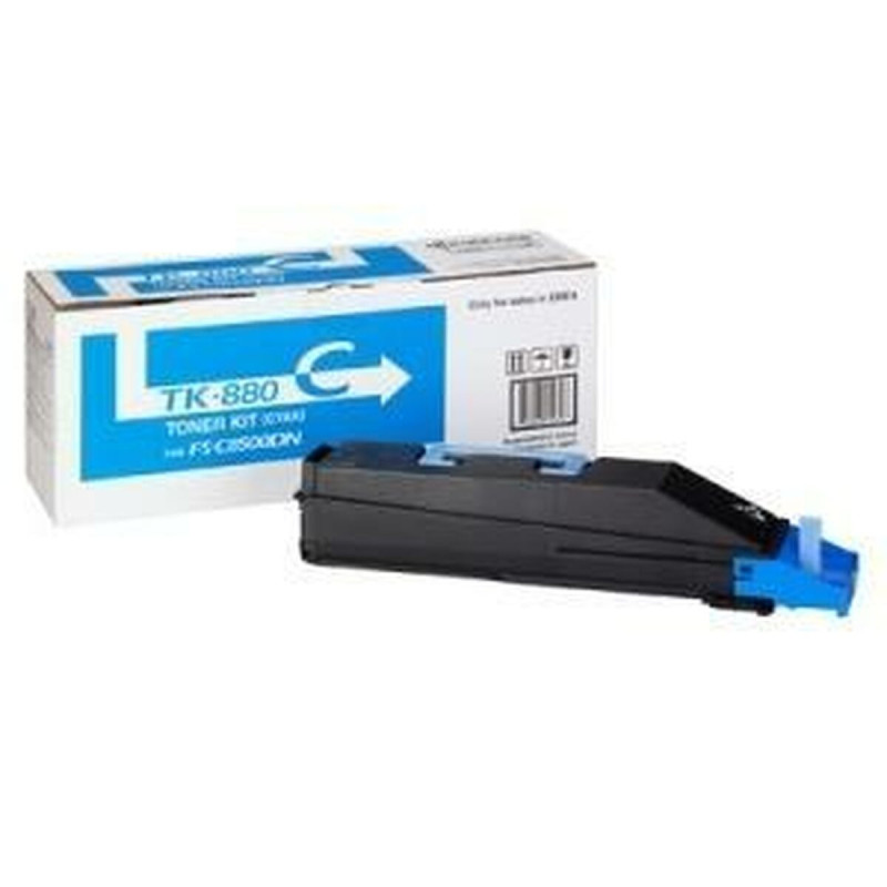 Kyocera TK-880C Cartouche de toner 1 pièce(s) Original Cyan