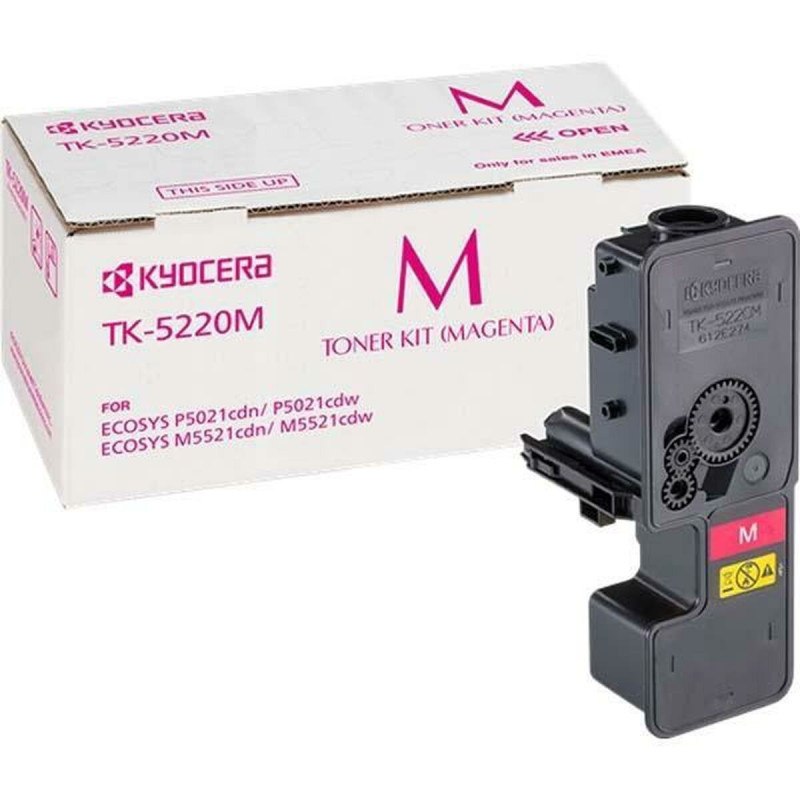 Kyocera TK-5220M Cartouche de toner 1 pièce(s) Original Magenta