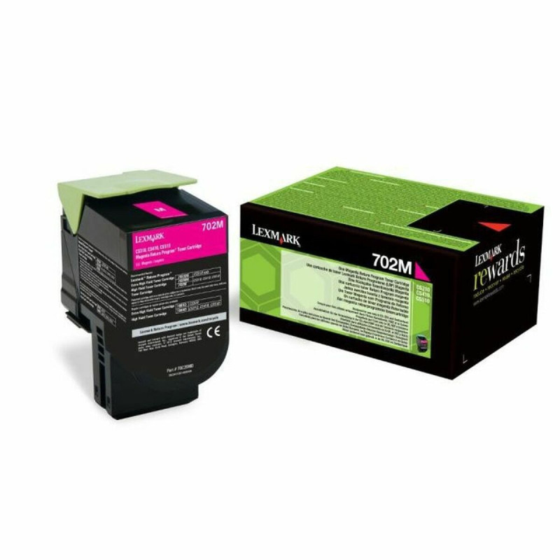 Lexmark 702M R Cartouche de toner 1 pièce(s) Original Magenta