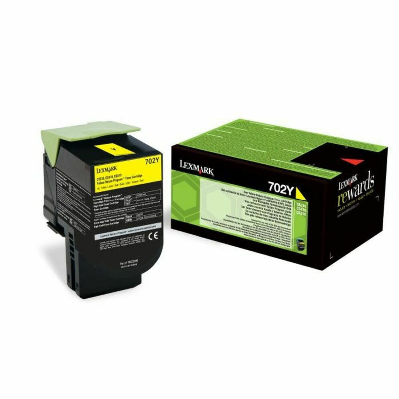 Lexmark 702Y R Cartouche de toner 1 pièce(s) Original Jaune