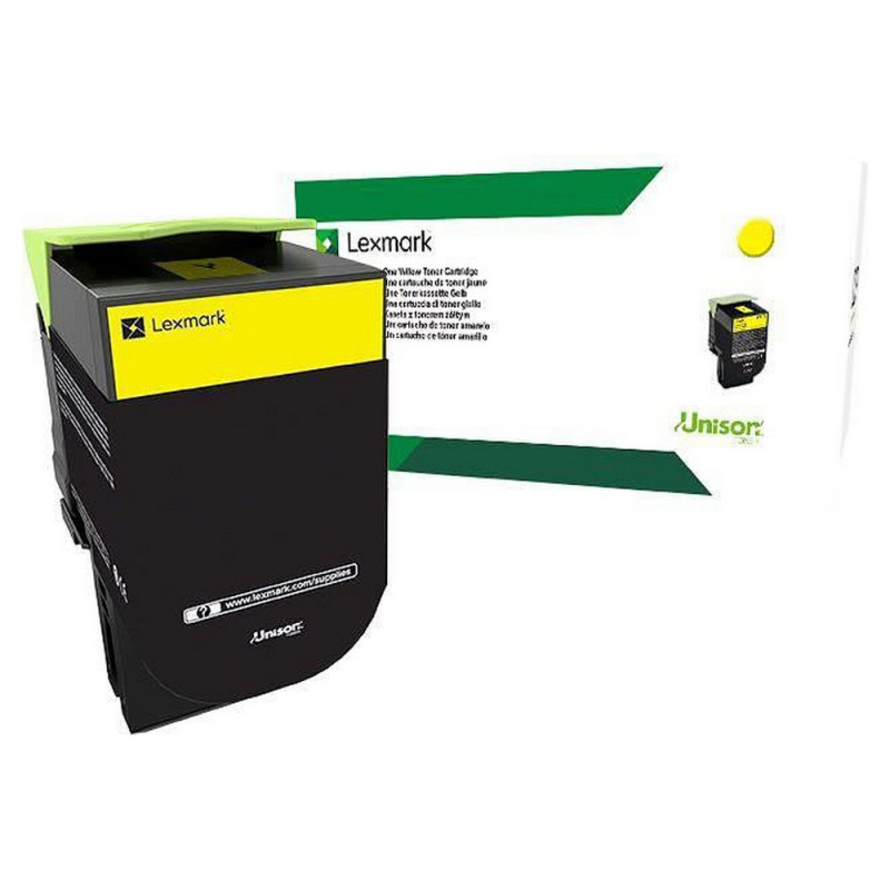 Image secondaire de Lexmark C232HY0 Cartouche de toner 1 pièce(s) Original Jaune