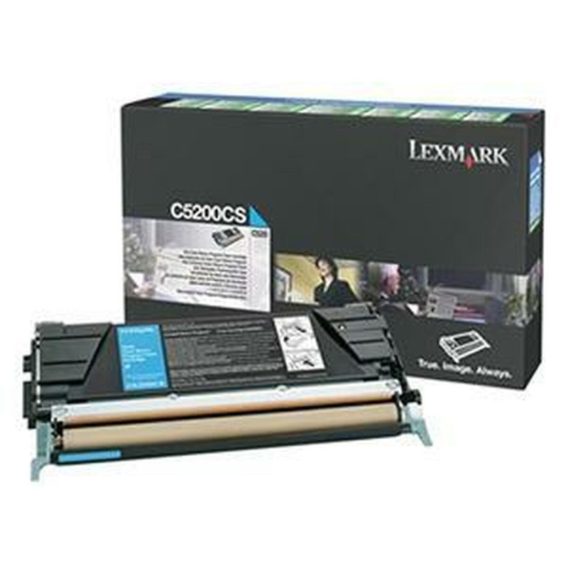 Lexmark C5200CS Cartouche de toner 1 pièce(s) Original Cyan