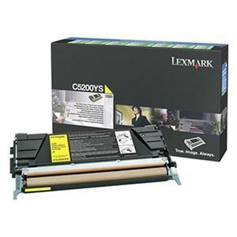 Lexmark C5200YS Cartouche de toner 1 pièce(s) Original Jaune