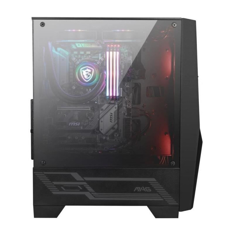 Image secondaire de MSI MAG Forge 100M Midi Tower Noir, Transparent