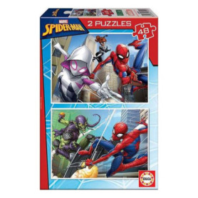 Puzzle Spiderman Educa Hero (2 x 48 pcs) 25,99 €
