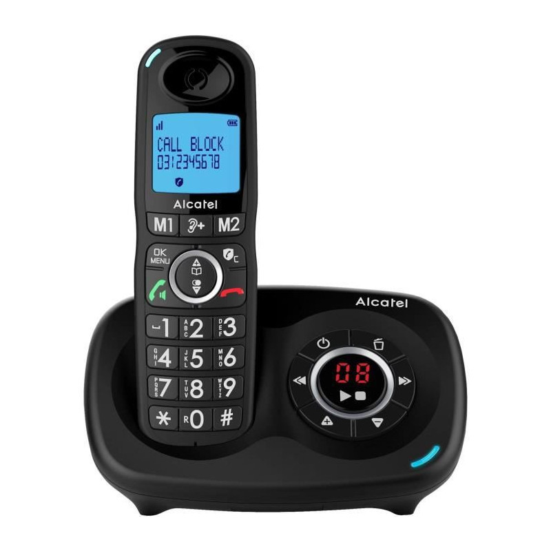 Image secondaire de Téléphone Sans Fil Alcatel XL 595 B Noir