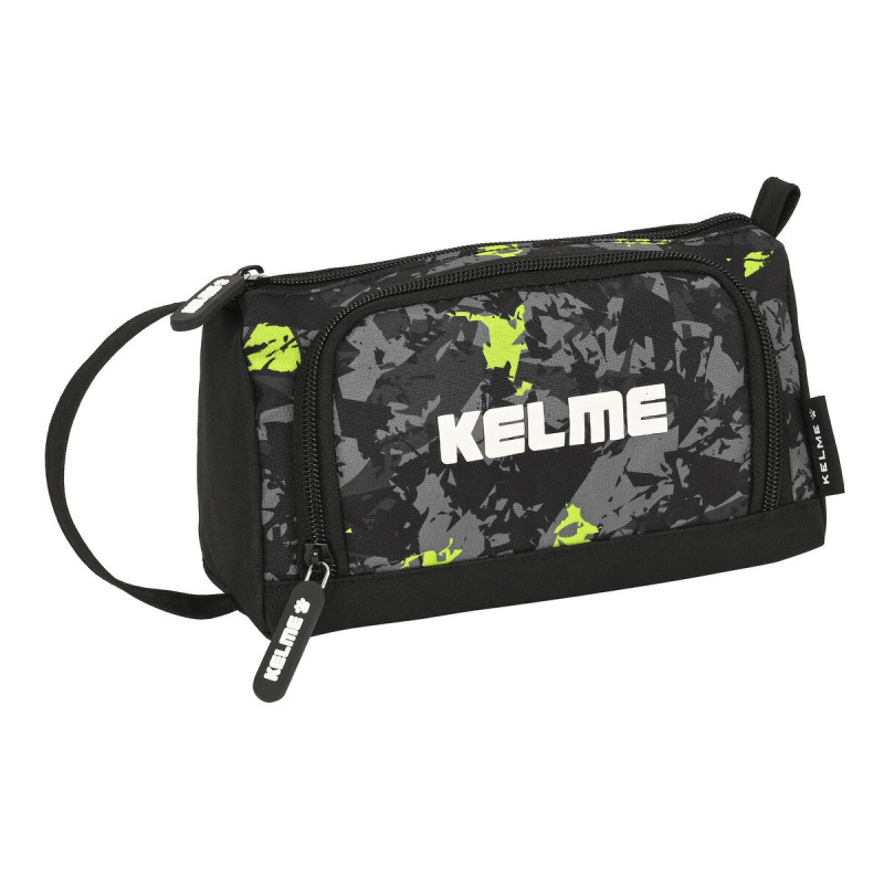 Fourre-Tout Kelme Jungle Noir Gris Citron 20 x 11 x 8,5 cm