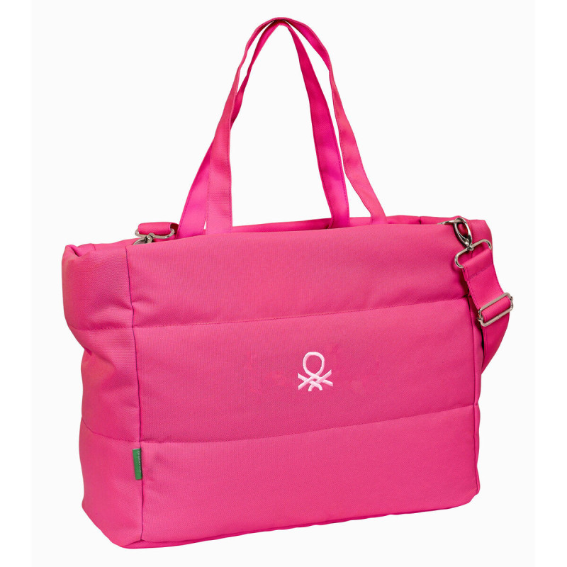 Image secondaire de Housse pour ordinateur portable Benetton Raspberry Fuchsia (54 x 31 x 17 cm)