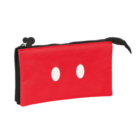 Trousse Fourre-Tout Triple Mickey Mouse Clubhouse Mickey mood Rouge Noir 29,99 €