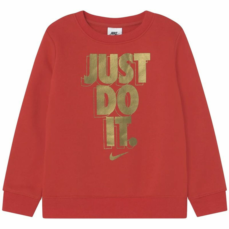 Sweat sans capuche enfant Nike Gifting Rouge