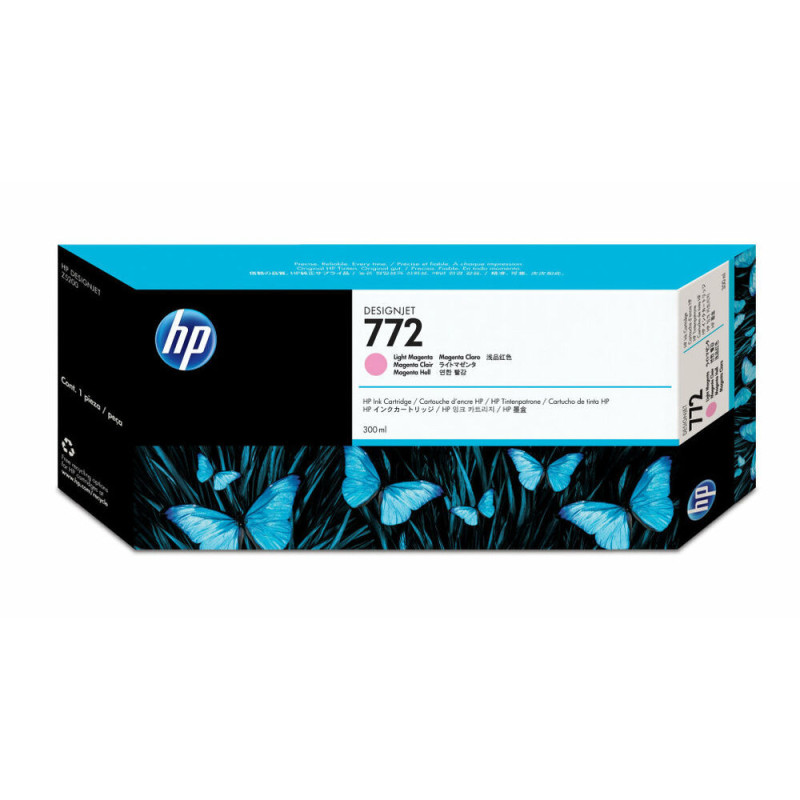 HP 772 cartouche d'encre DesignJet magenta clair, 300 ml