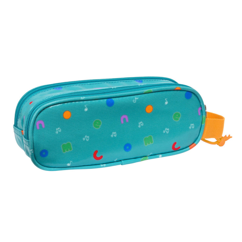 Image secondaire de Trousse Fourre-Tout Double CoComelon Back to class Bleu clair (21 x 8 x 6 cm)