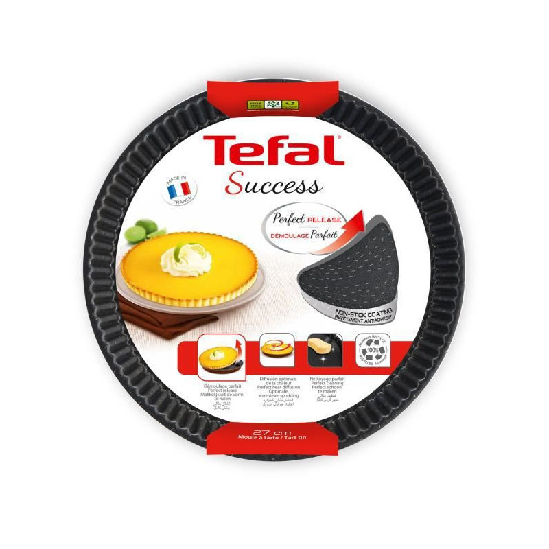 Image secondaire de Moule à gâteaux Tefal Ø 24 cm Marron Métal Aluminium