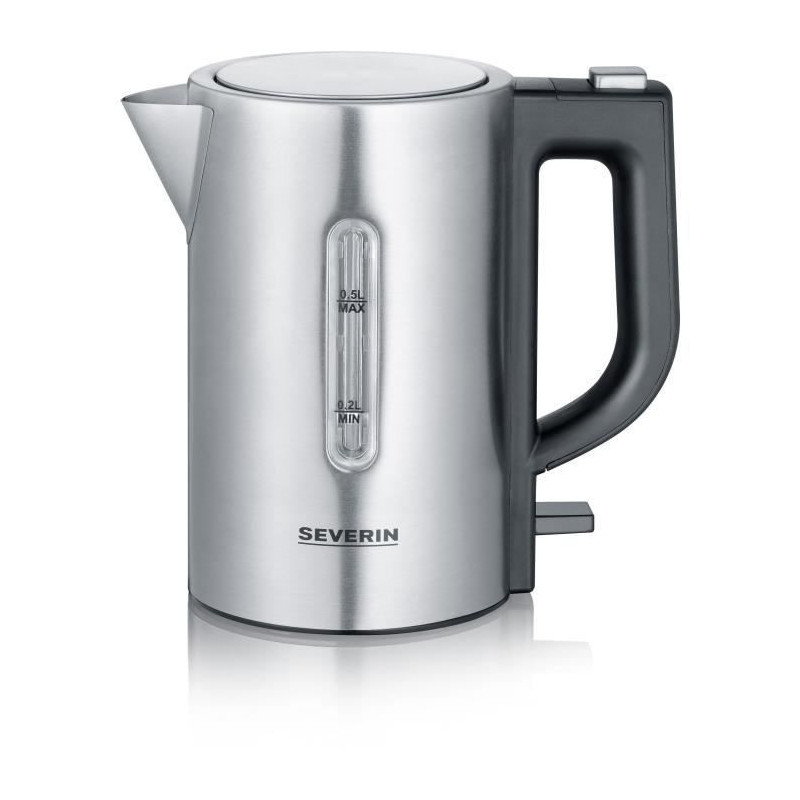 Bouilloire Severin WK3647 Travel Kettle Kit 500 ml Noir Acier inoxydable 1100 W 500 ml 1100 W