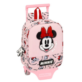 Cartable à roulettes Minnie Mouse Me time Rose (22 x 27 x 10 cm) 45,99 €