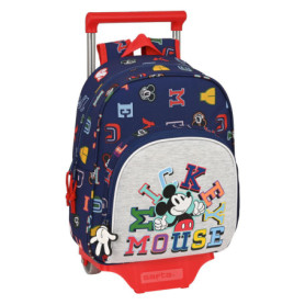 Cartable à roulettes Mickey Mouse Clubhouse Only one Blue marine (28 x 3 53,99 €