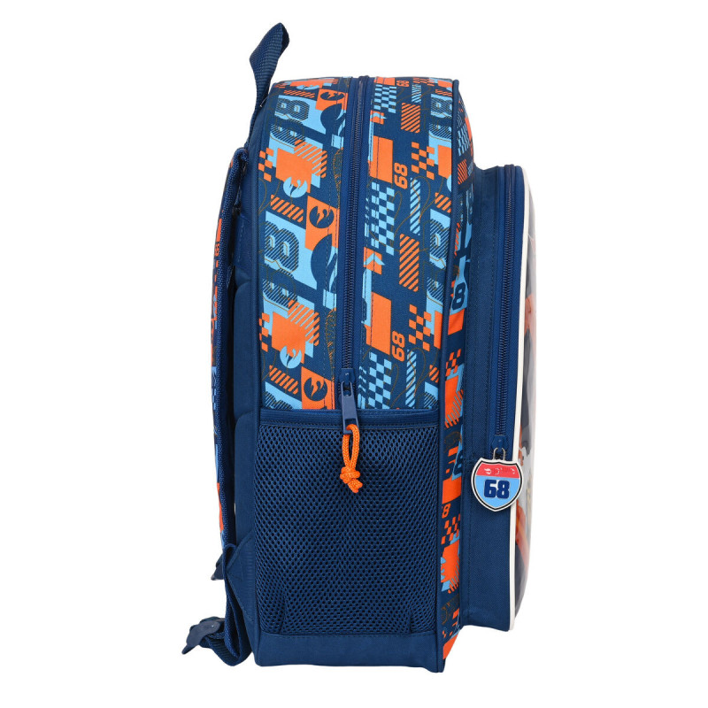 Image secondaire de Cartable Hot Wheels Speed club Orange Blue marine (32 x 38 x 12 cm)