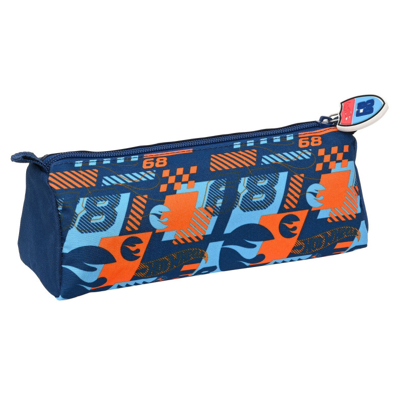 Image secondaire de Trousse d'écolier Hot Wheels Speed club Orange Blue marine (21 x 8 x 7 cm)