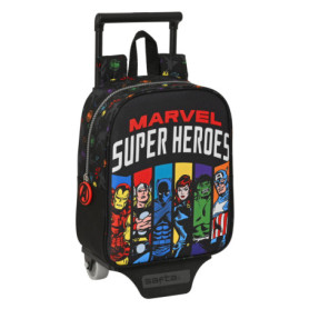 Cartable à roulettes The Avengers Super heroes Noir (22 x 27 x 10 cm) 45,99 €
