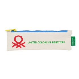 Trousse d'écolier Benetton Topitos Blanc (20 x 6 x 1 cm) 23,99 €