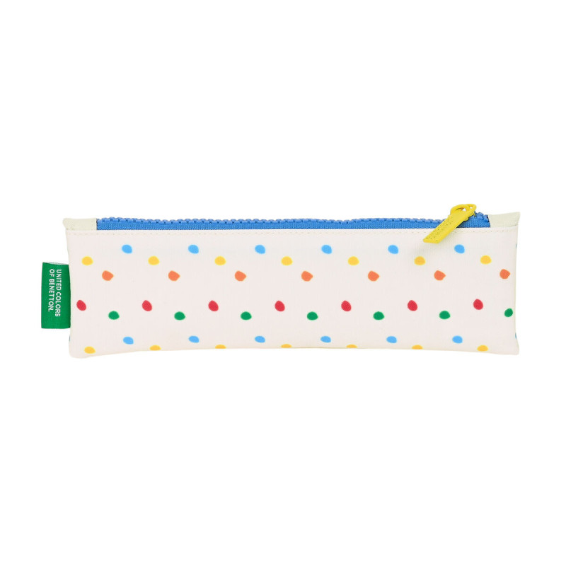 Image secondaire de Trousse d'écolier Benetton Topitos Blanc (20 x 6 x 1 cm)