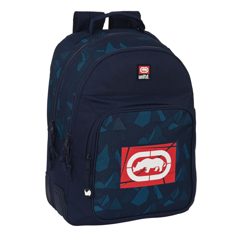 Cartable Eck Unltd. Peaks Blue marine 32 x 42 x 15 cm