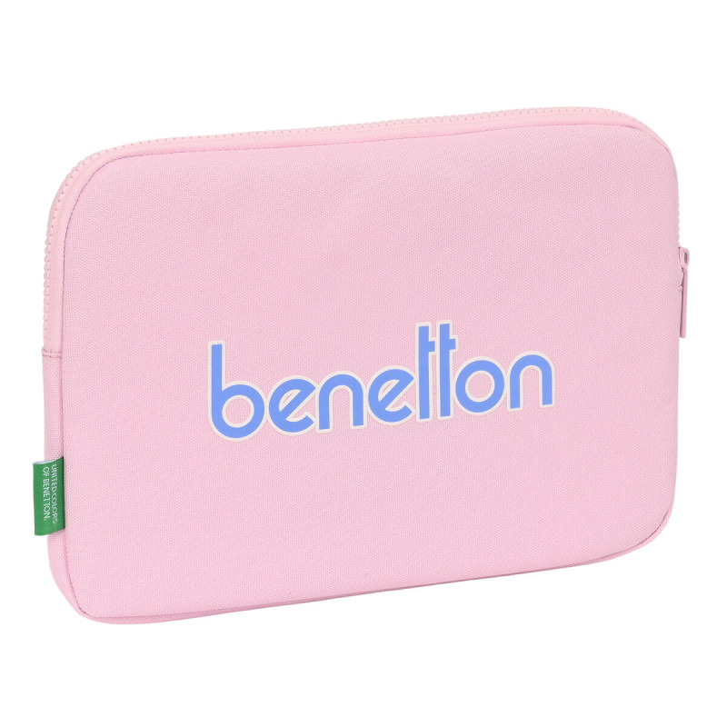 Image secondaire de Housse d'ordinateur portable Benetton Pink Rose (31 x 23 x 2 cm)