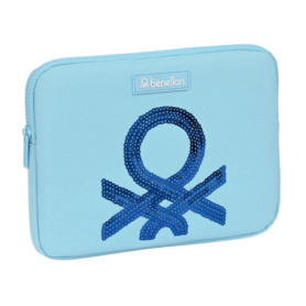 Housse d'ordinateur portable Benetton Sequins Bleu clair (31 x 23 x 2 cm 27,99 €