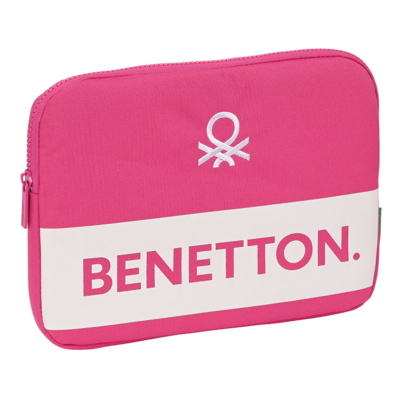 Housse d'ordinateur portable Benetton Rose Fuchsia 31 x 23 x 2 cm