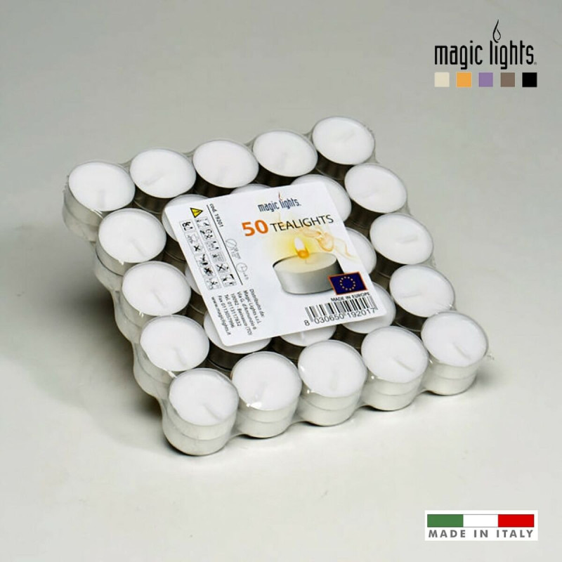 Image secondaire de Ensemble de Bougies Magic Lights 50 Pièces Blanc