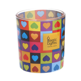 Bougie Magic Lights Coeurs (7,5 x 8,4 cm) 23,99 €