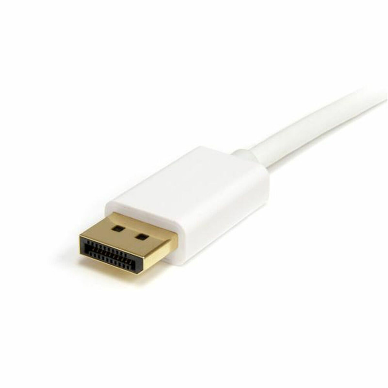 Image secondaire de Câble Mini DisplayPort vers DisplayPort Startech MDP2DPmm2MW (2 m) Blanc 4K Ultra HD