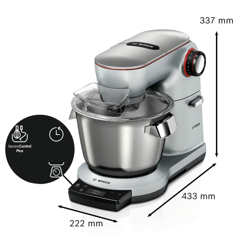 Image secondaire de Bosch MUM9AX5S00 robot ménager 1500 W 5,5 L Acier inoxydable