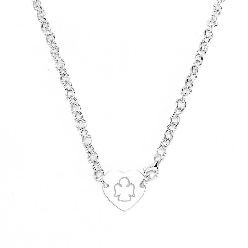 Collier Femme Amen CUORE E ANGELO CUSTODE