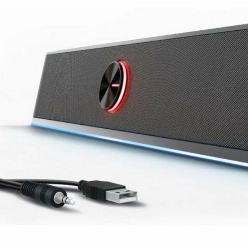 Image secondaire de Ewent EW3525 haut-parleur soundbar Noir 2.0 canaux 6 W