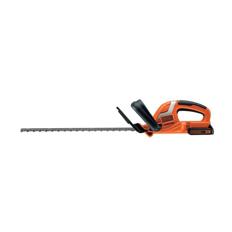 Image secondaire de Black+Decker Taille-Haies Sans Fil Electrique 18V GTC1845L20-QW avec Bat