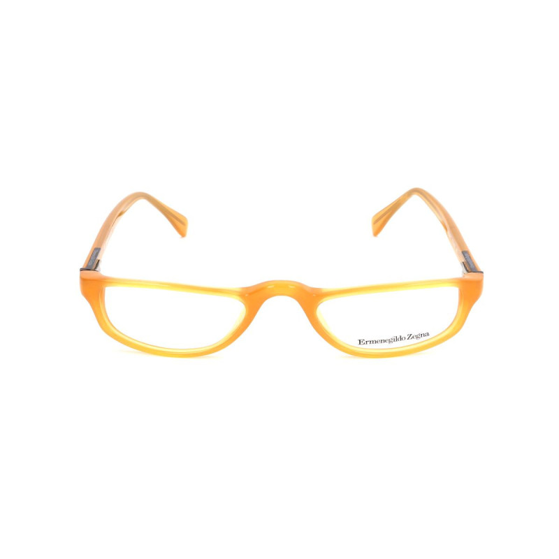 Monture de Lunettes Unisexe Ermenegildo Zegna VZ3516-06DS Jaune Ø 50 mm