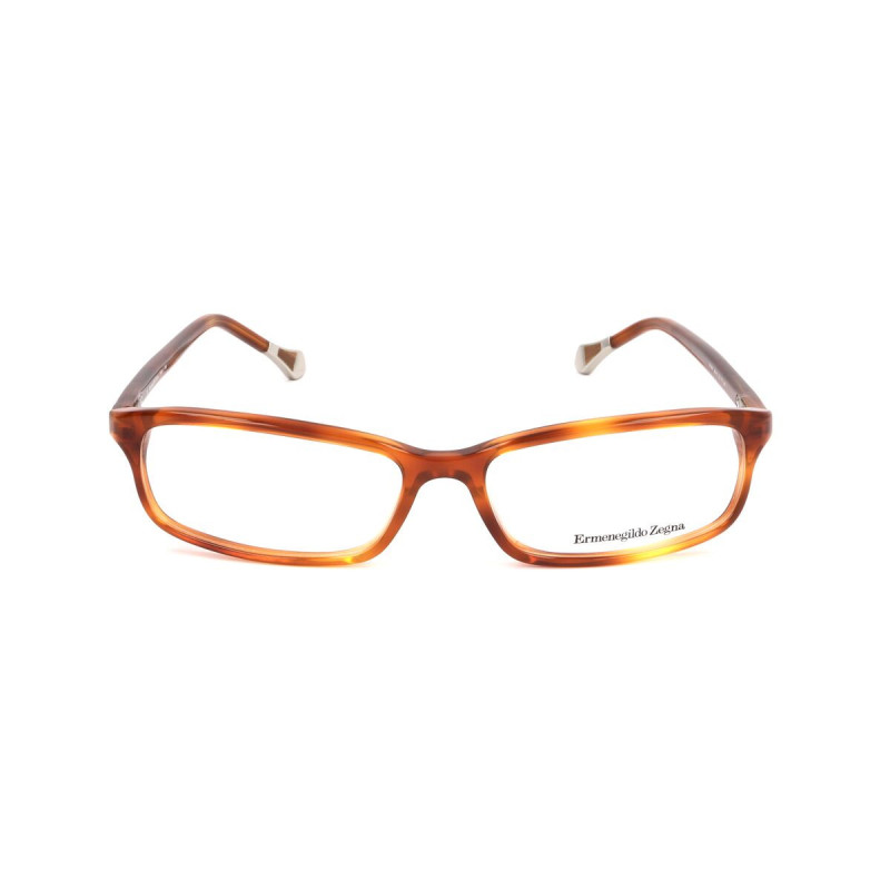 Monture de Lunettes Unisexe Ermenegildo Zegna VZ3538-0711 Marron ø 56 mm