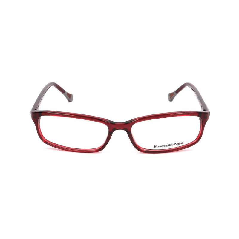 Monture de Lunettes Unisexe Ermenegildo Zegna VZ3538-0954 Rouge ø 56 mm