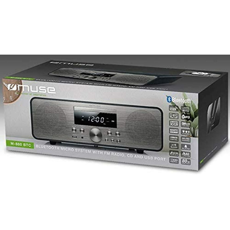 Image secondaire de Mini Hifi Muse M880BTC 80W 80W