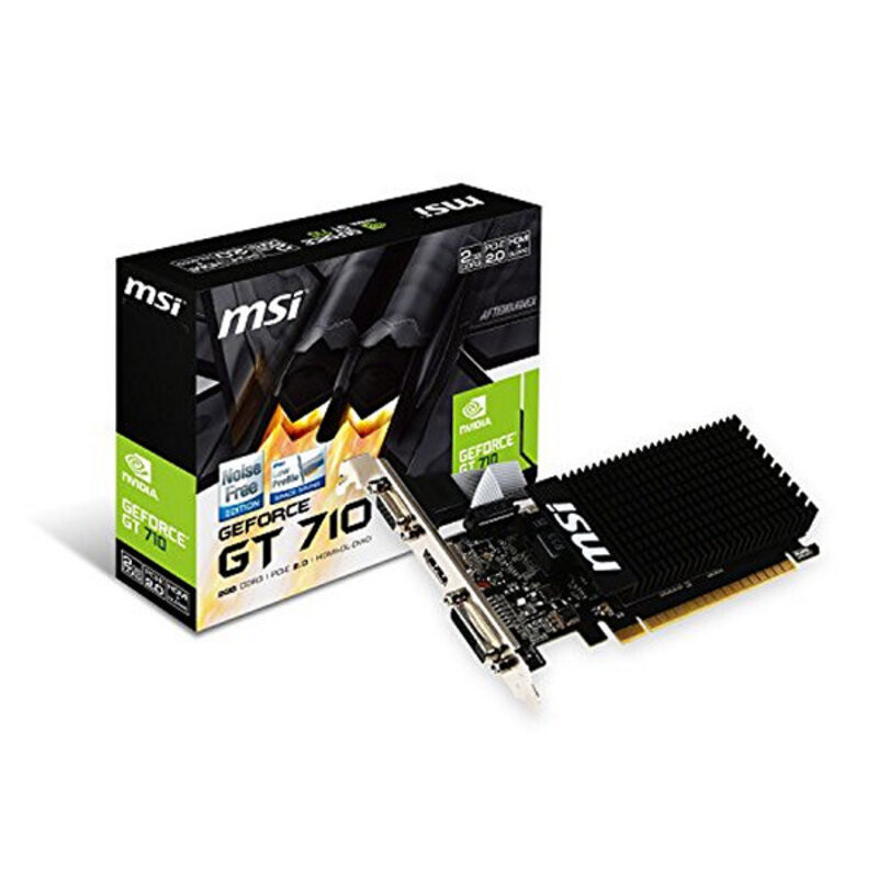 MSI V809-2000R carte graphique Nvidia GeForce GT 710 2 Go GDDR3