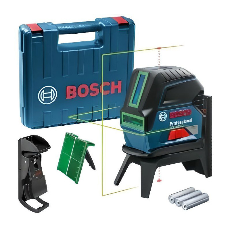 Bosch GCL 2-15 G Niveau de pointage 10 m 500-540 nm (< 10 mW)